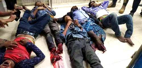 শায়েস্তাগঞ্জে বাস-ট্রাকের ত্রিমুখী সংঘর্ষে নিহত ৬, আহত অর্ধশতাধিক