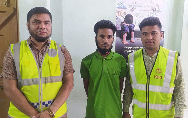 মাধবপুরে প্রেমিকাকে ধর্ষণ, এক মাস পর  প্রেমিক গ্রেপ্তার