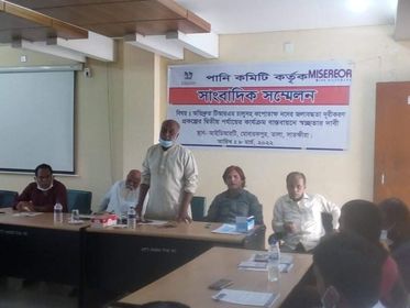 তালায় পানি কমিটির সাংবাদিক সন্মেলনে  অতি দ্রুত টি আর এম  চালু সহ কপোতাক্ষ নদের  জলাবদ্ধতা সহ দ্বিতীয় পর্যায়ের কার্যক্রম বাস্তবায়নের দাবি