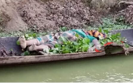 যশোরের মণিরামপুরের মাছের ঘের থেকে এক মুদি দোকানদারের লাশ উদ্ধার