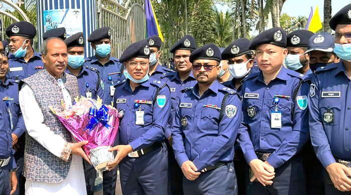 হবিগঞ্জে পুলিশ মেমোরিয়াল ডে’র সভায় এমপি আবু জাহির