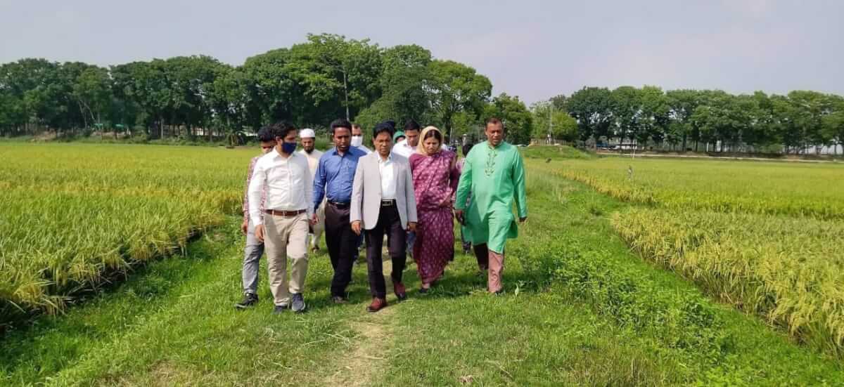 ভূমিহীনদের ঘর ও নাগুড়া ফার্ম পরিদর্শন করেছেন সিলেট বিভাগীয় কমিশনার।।