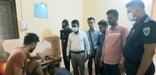 আজমিরীগঞ্জে মাদকসেবীকে কারাদণ্ড