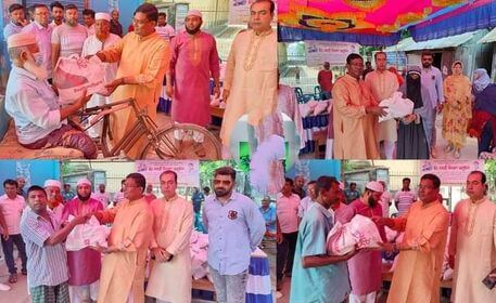শার্শায় অক্ষম ও দরিদ্রদের মাঝে ঈদ সামগ্রী বিতরণ
