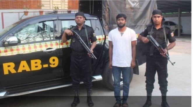 মাধবপুরে অস্ত্র ও গুলিসহ মাদক ব্যবসায়ী গ্রেফতার