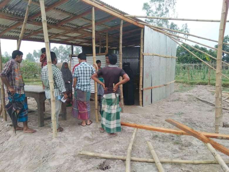 নবীগঞ্জে বড়চর গ্রামে অসহায়দের বাড়িঘরে হামলার অভিযোগ