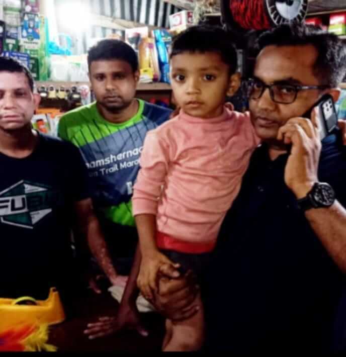 চুরির ১৯ ঘন্টার মধ্যেই শিশু উদ্ধার