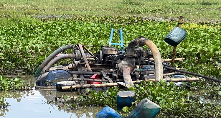 হবিগঞ্জে  অবৈধ বালু উত্তোলন দেড় লাখ টাকা জরিমানা