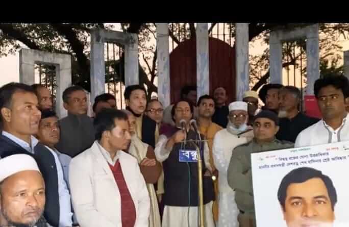 কুলাউড়ায় বঙ্গবন্ধু পরিষদের উদোগে বিজয় র‍্যালি 
