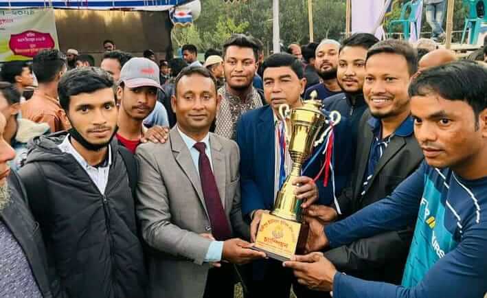 কুলাউড়ায় ফুটবল লীগের ফাইনাল সম্পন্ন 
