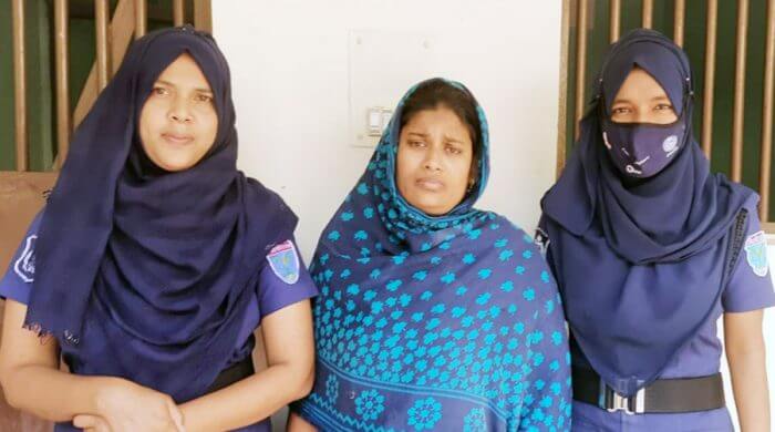 নবীগঞ্জে  গাজাঁসহ  নারী ব্যবসায়ী গ্রেফতার