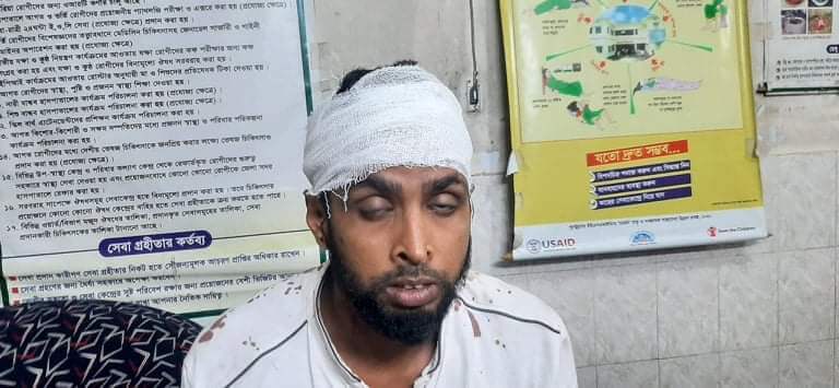 হবিগঞ্জে শালিস বৈঠকে হামলায় সাংবাদিকসহ ৫ জন আহত
