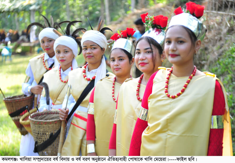 অবশেষে কমলগঞ্জ উপজেলা প্রশাসনের সহযোগিতায় খাসিয়াদের ঐতিহ্যবাহী বর্ষবিদায় উৎসব “সেং কুটস্নেম” হবে