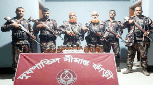 হবিগঞ্জে ৫ দিনে ১০ লক্ষাধিক টাকার মাদক উদ্ধার