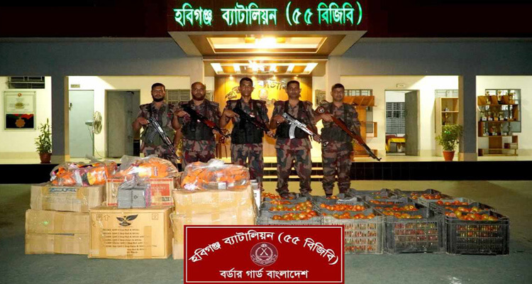 হবিগঞ্জে ভারতীয় কিসমিস আটক