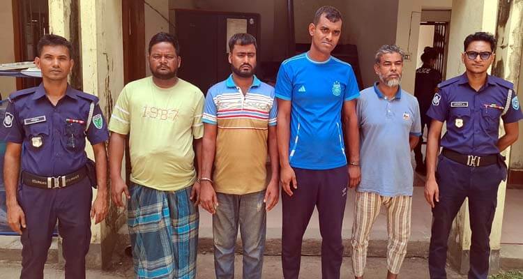 হবিগঞ্জে পুলিশের অভিযানে গ্রেফতার ৫