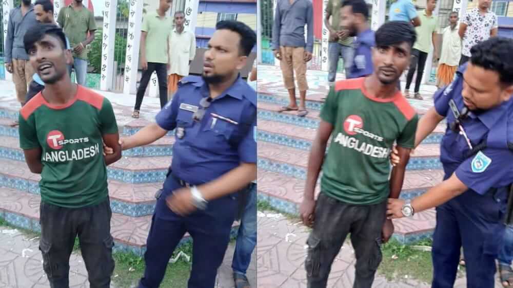পঞ্চগড় কেন্দ্রীয় শহীদ মিনার চত্বরে ভ্রাম্যমাণ আদালত