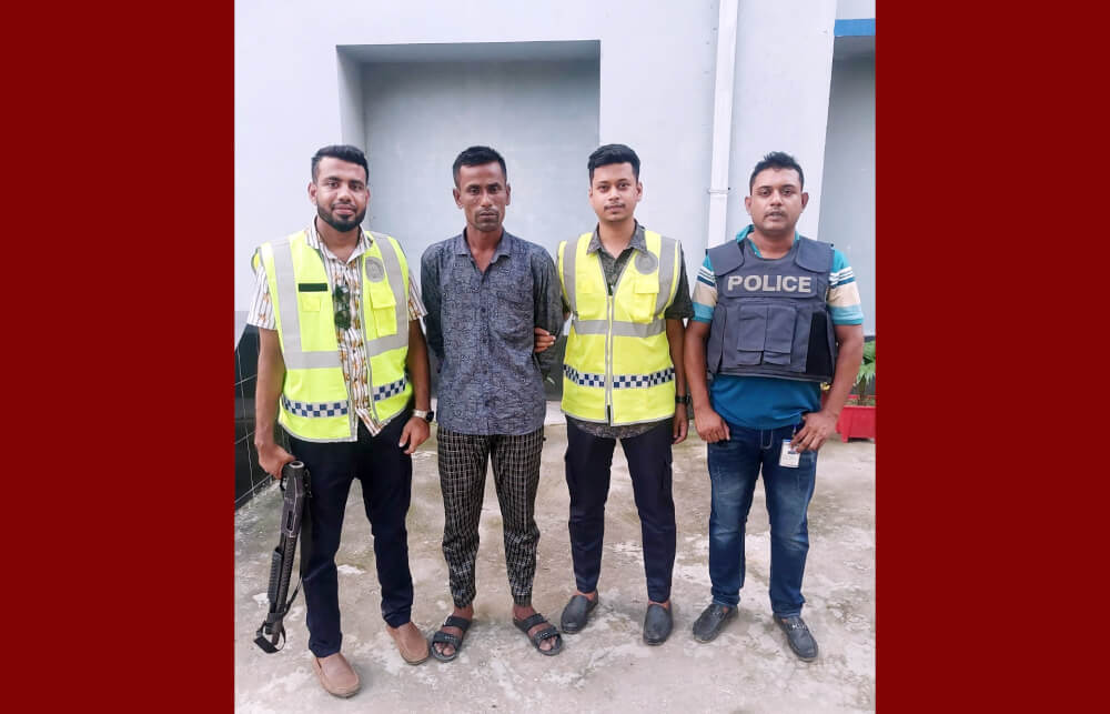 কমলগঞ্জের লাউয়াছড়ায় ডাকাতির মূল হোতা ‘পাগলা হাবিব’ গ্রেপ্তার