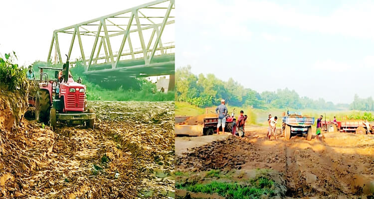 হবিগঞ্জে বালু লুটের পর এবার মাটিকাটার মহোৎসব!