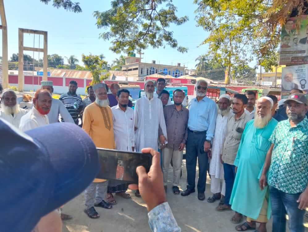 হবিগঞ্জ -২ আসনে বিএনপির প্রার্থীর নির্বাচনী প্রচারণা তুঙ্গে