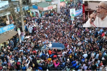 শেষ বারের মতো আমাকে ধানের শীষে ভোট দিন   -সৈয়দ মোঃ ফয়সল