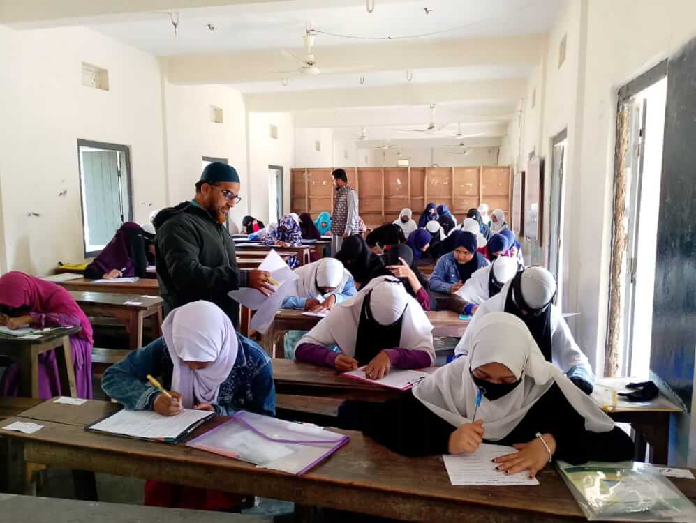 কুলাউড়ায় আব্দুল্লাহ আল মশহুদ (রহ.) স্মৃতি ২য় মেধাবৃত্তি পরিক্ষা সম্পন্ন