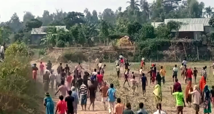 আজমিরীগঞ্জে দু’পক্ষের রক্তক্ষয়ী সংঘর্ষে নিহত ১