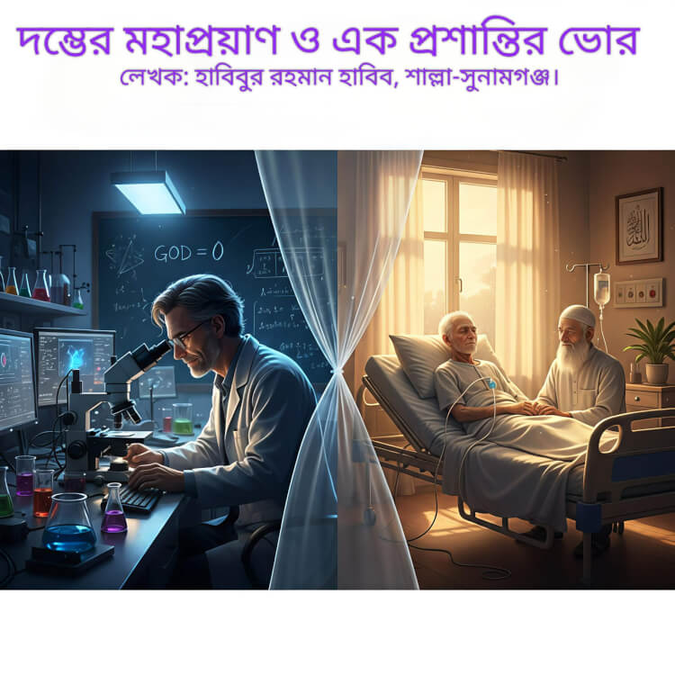 দম্ভের মহাপ্রয়াণ ও এক প্রশান্তির ভোর