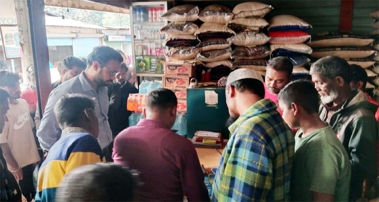 হবিগঞ্জে এলপি গ্যাসে অতিরিক্ত মূল্য  আদায় ও জরিমানা