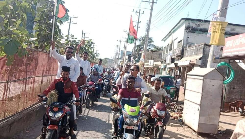 দিরাইয়ে নেতাকর্মীদের ঢল: ফুলেল শুভেচ্ছায় সিক্ত বীর মুক্তিযোদ্ধা নাছির উদ্দিন চৌধুরী