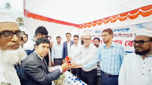 হবিগঞ্জে সুলভ মুল্যে দুধ ডিম ও মাংস বিক্রি