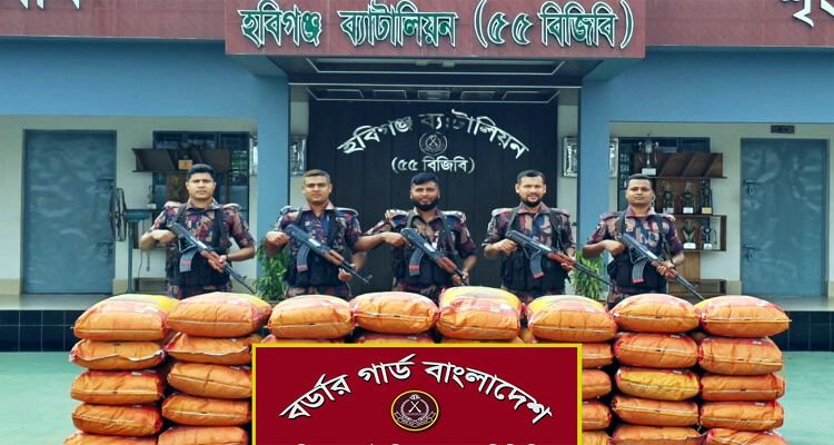 হবিগঞ্জে ভারতীয় পণ্য আটক