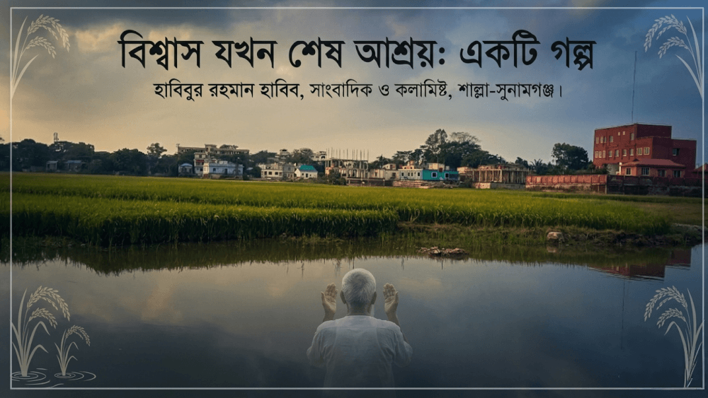 বিশ্বাস যখন শেষ আশ্রয়: একটি গল্প।।