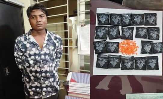 বড়লেখায় পুলিশের জালে ৪ হাজার পিস ইয়াবাসহ যুবক