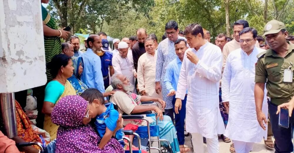 কে ভোট দিয়েছেন কে দেননি তার উপর নয়, আমার নির্বাচনী এলাকার নাগরিক হিসেবে সবাইকে আইনের দৃষ্টি সমান সুযোগ সুবিধা ভোগ করবেন : পানিসম্পদ প্রতিমন্ত্রী