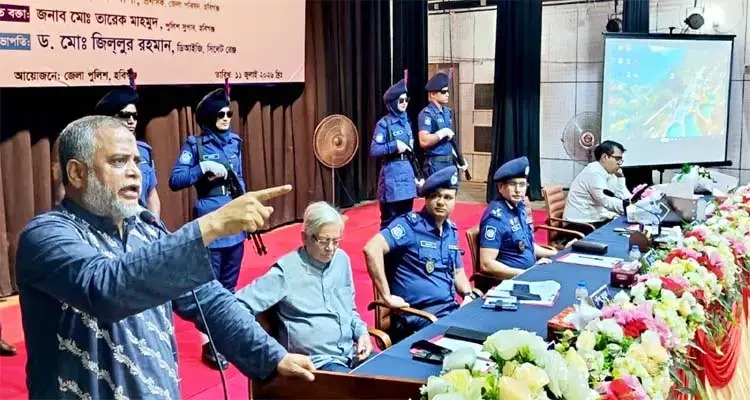 ওসির কার্যালয় যেন কোনো রাজনৈতিক দলের কার্যালয় না হয়: জি কে গউছ
