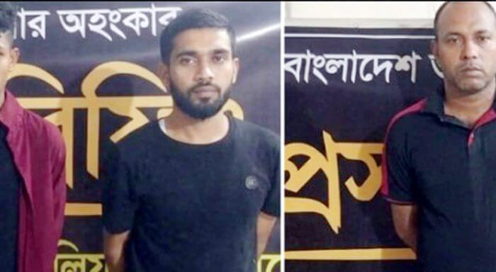 হবিগঞ্জে পুলিশের পোশাকে  ডাকাতি গ্রেপ্তার ৩