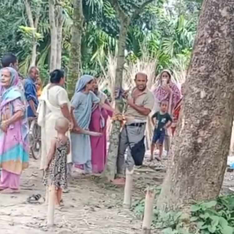 পঞ্চগড়ে এক শিক্ষককে গাছে বেঁধে মধ্যযুগীয় কায়দায় নির্যাতন, থানায় এজাহার দায়ের