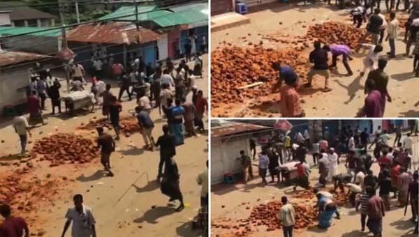 হবিগঞ্জে স্ট্যান্ড দখল নিয়ে ভয়াবহ সংঘর্ষ, আহত  ২৫